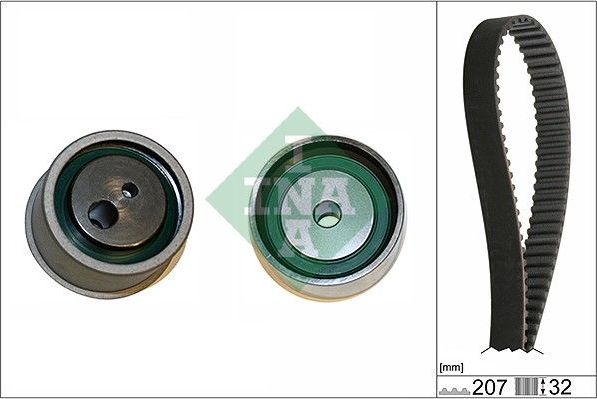 Ремень ГРМ с роликами (комплект) Ina. Артикул 530 0430 10