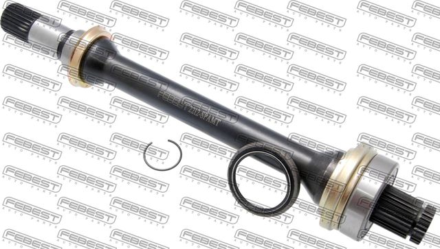Полуось (привод в сборе, приводной вал) Febest передняя правая для Kia Shuma II 2001-2004. Артикул 2212-SPAMT