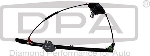 Стеклоподъемник DPA передний левый для Volkswagen Transporter T4 1990-2003. Артикул 88371811802