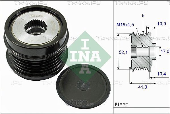МУФТА СВОБОДНОГО ХОДА MB W176246C117X156 1.62. (LUK) LUK. Артикул 535027210