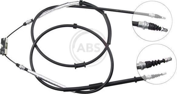 Трос ручника (тросик ручного тормоза) ABS. Артикул K13446