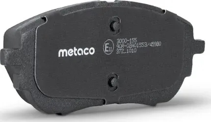 Колодки тормозные TOYOTA AURIS/COROLLA 12- перед. (Metaco). Артикул 3000155