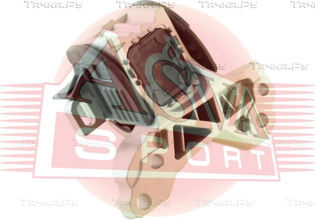 Подушка (опора) двигателя Asva левая для Citroen C5 II 2008-2017. Артикул 1312-C5HDLH