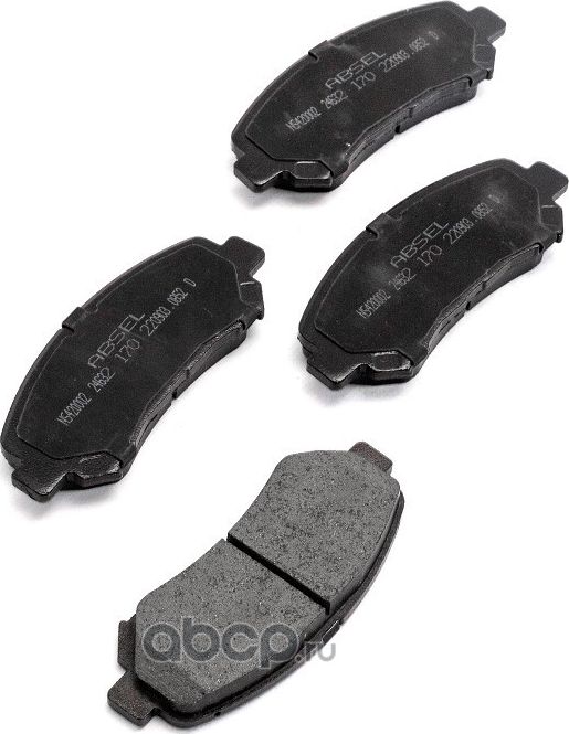 Колодки тормозные передние (Absel). Артикул NS420002