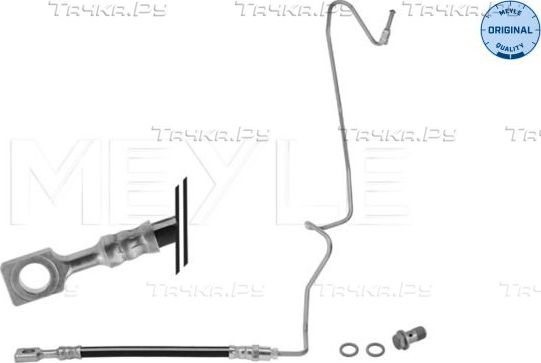 Тормозной шланг Meyle Original задний правый для Volkswagen Bora 1998-2013. Артикул 100 525 0055/S