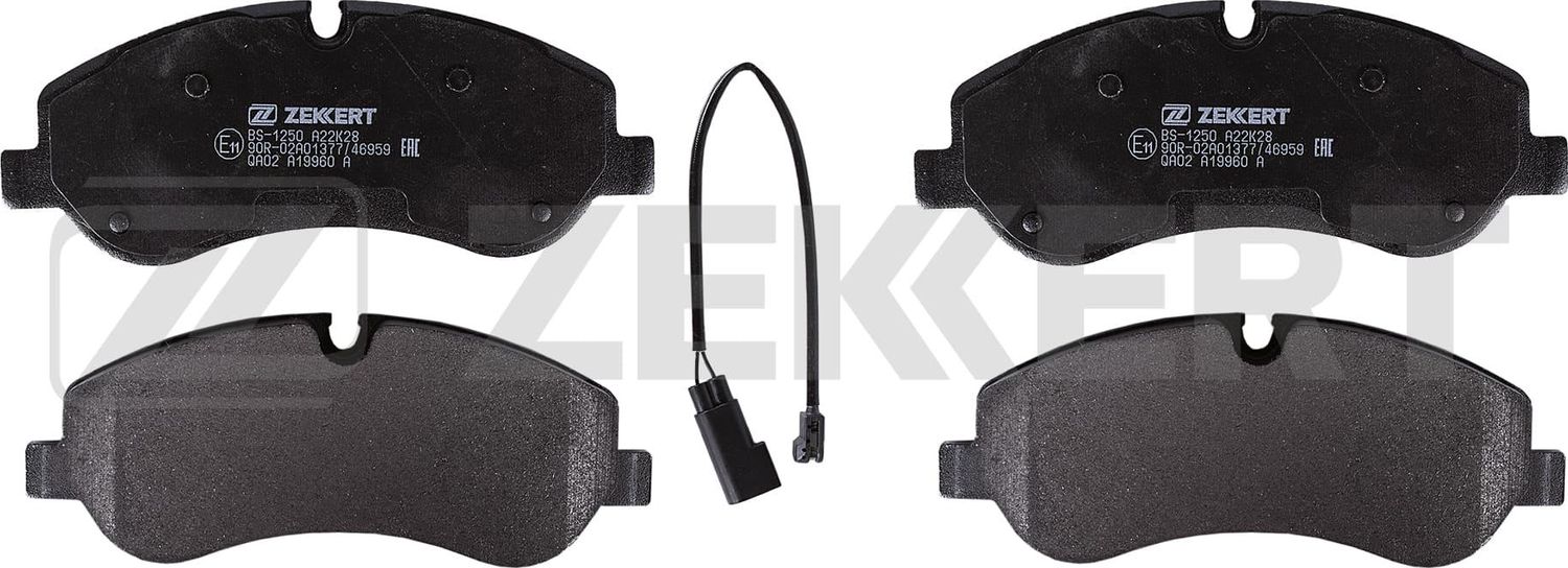 Тормозные колодки Zekkert. Артикул BS-1250