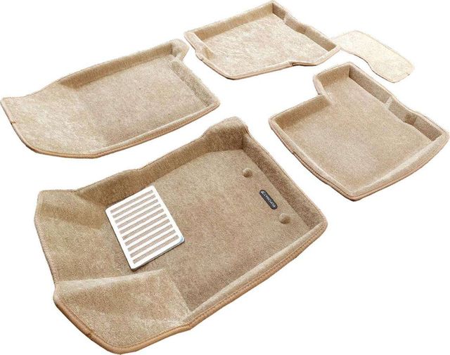 Коврики текстильные Euromat 3D Lux для салона Lada XRay 2016-2026 Бежевые. Артикул EM3D-005309T