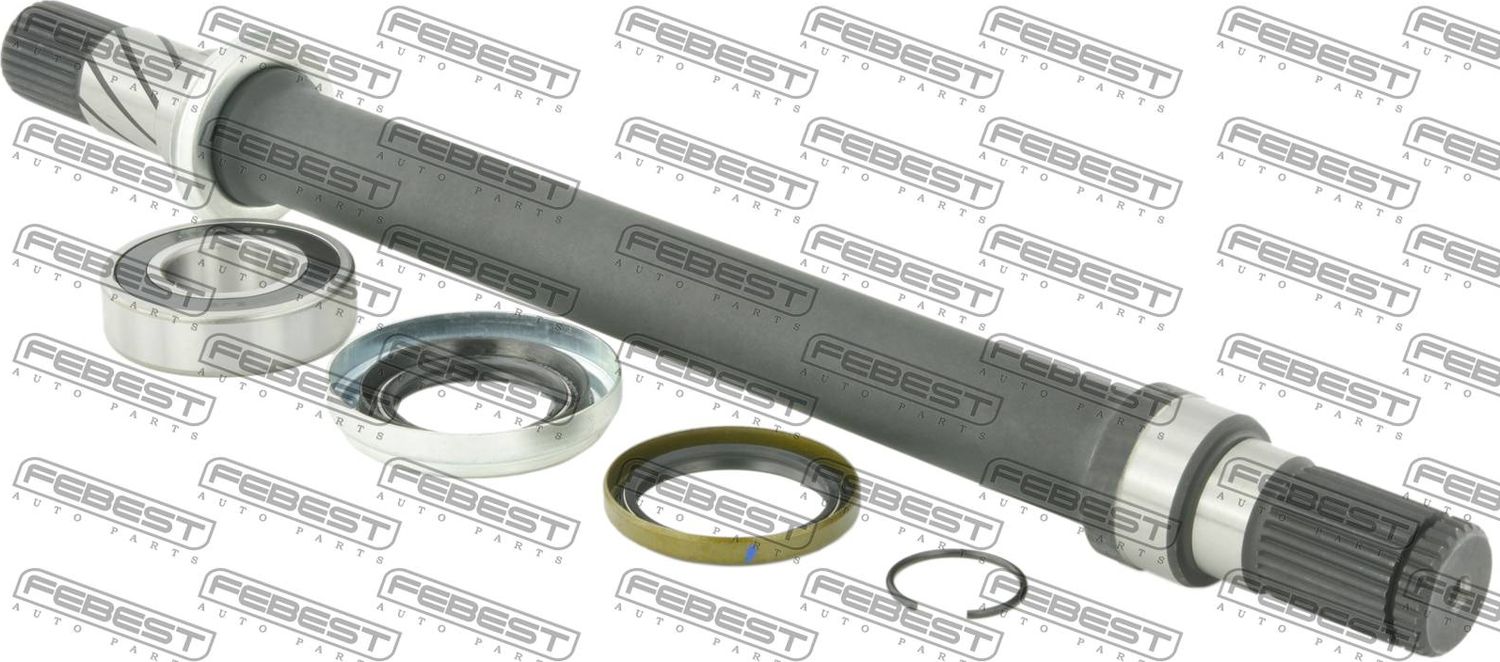 Полуось (привод в сборе, приводной вал) Febest. Артикул 0512-CX7RH