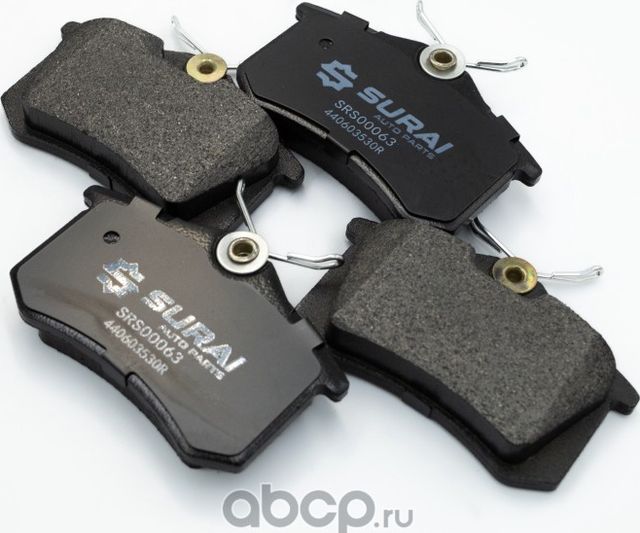 Колодки торм (Surai) Surai. Артикул SRS00063