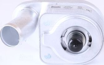 Радиатор масляный (маслоохладитель) для двигателя Nissens (алюминий). Артикул 91101