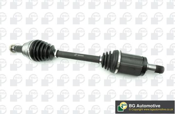 Полуось (привод в сборе, приводной вал) BGA передняя левая для BMW X5 III (F15) 2014-2018. Артикул DS0938L