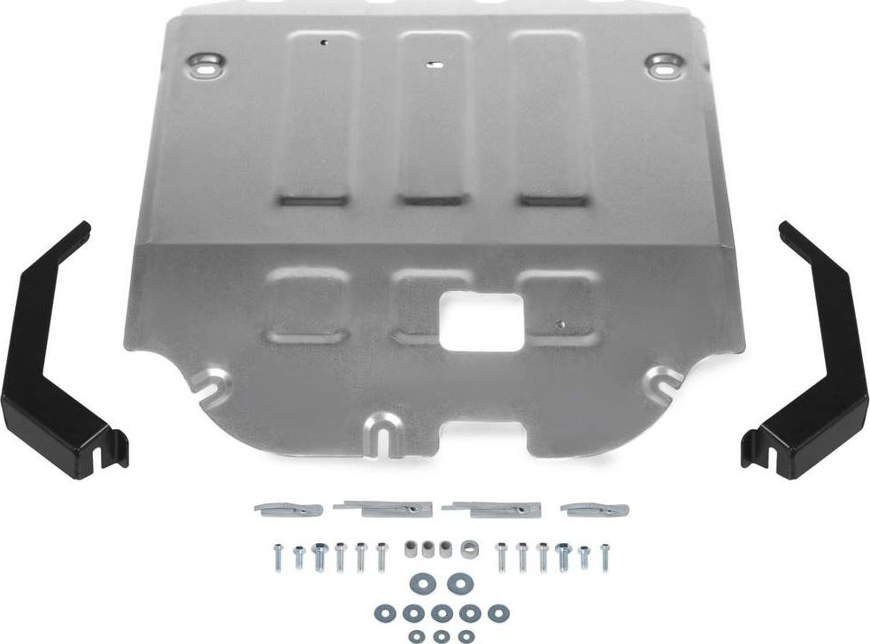 Защита Rival для картера и КПП Hyundai Bayon 2021-н.в.. Артикул 333.2201.1