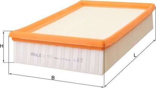 Воздушный фильтр Mahle. Артикул LX 1957