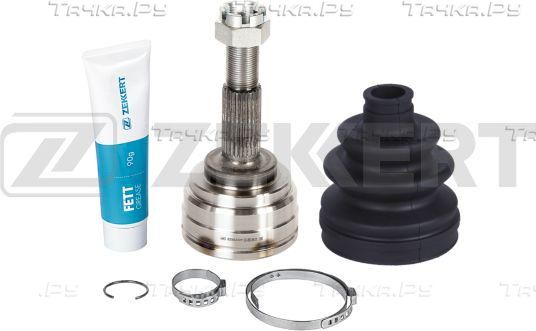 Шрус наружный (граната) Zekkert передний левый для Nissan Tiida I 2007-2011. Артикул GS-4655