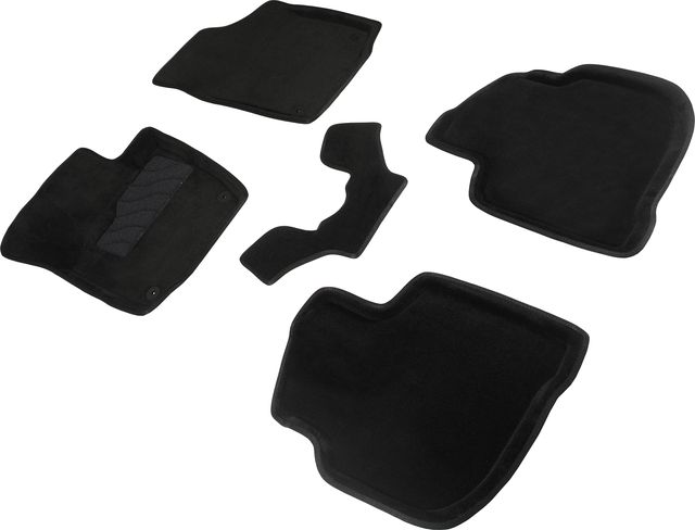 Коврики текстильные 3D Seintex для салона Skoda Rapid рестайлинг 2017-2020. Артикул 90257