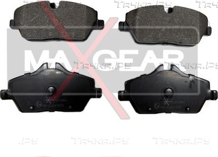 Тормозные колодки MaXgear передние для MINI Roadster R59 2011-2015. Артикул 19-0564