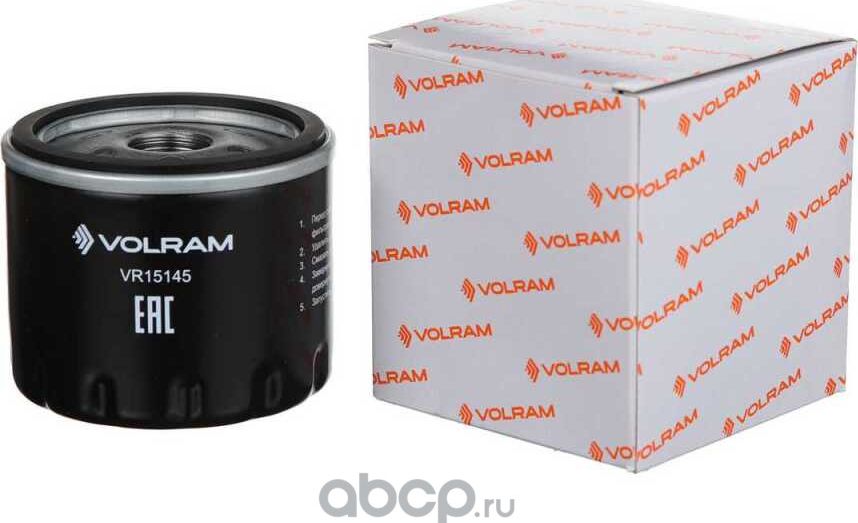 ФИЛЬТР МАСЛЯНЫЙ RENAULT LOGAN 1.5 05-/DUSTER 1.5D 10-18 NISSAN QASHQAI 1.5D 07- (Volram). Артикул VR15145