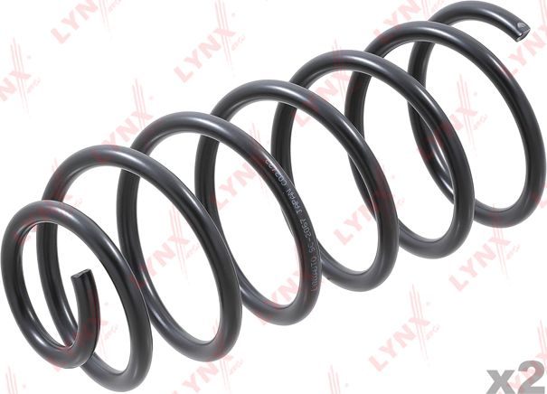 Пружина подвески LYNXauto передняя для Volkswagen Polo III 1994-1999. Артикул SC-2067