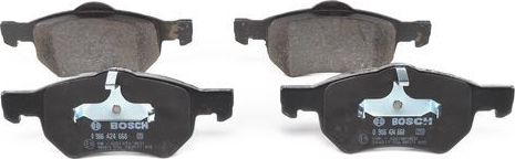 Тормозные колодки Bosch (Low-Metallic) передние для Dodge Caravan III 1995-2001. Артикул 0 986 424 668