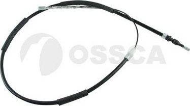 Трос ручника (тросик ручного тормоза) OSSCA задний для Volkswagen Transporter T3 1979-1992. Артикул 11737
