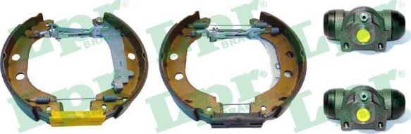 Тормозные колодки LPR EASY KIT задние для Renault Kangoo I 1997-2009. Артикул OEK502
