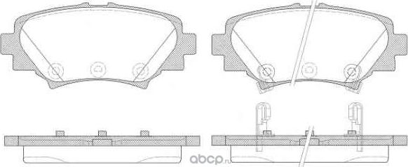 Тормозные колодки Mazda. Артикул B4Y02648ZB