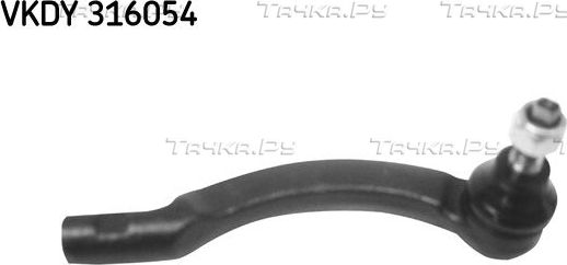 Наконечник рулевой тяги SKF. Артикул VKDY 316054
