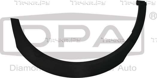 Подкрылок DPA передний левый для Volkswagen Crafter I 2006-2016. Артикул 88541533302