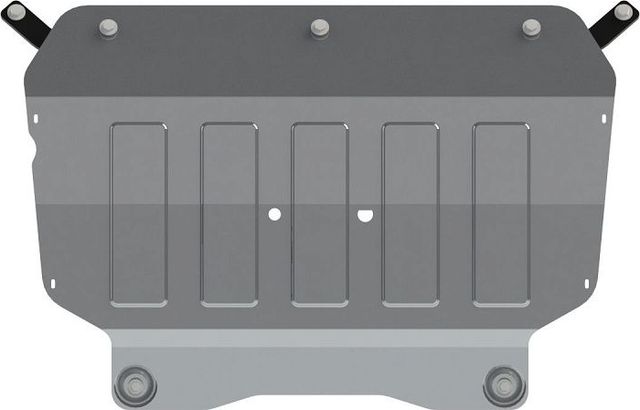 Защита алюминиевая Шериф (4 мм) для картера и КПП Volkswagen Tiguan I 2008-2016. Артикул 26.2612