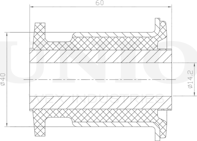 Сайлентблок рычага подвески (Unio). Артикул RMP-20017