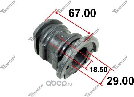 Сайлентблок нижнего рычага большой (Tenacity) Tenacity. Артикул AAMNI1009