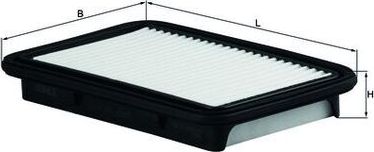 Воздушный фильтр Mahle-Knecht. Артикул LX 3028