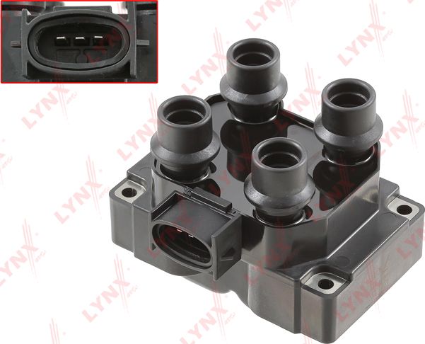 Катушка зажигания LYNXauto для Mazda 626 V (GF) 1997-2002. Артикул SPL1015