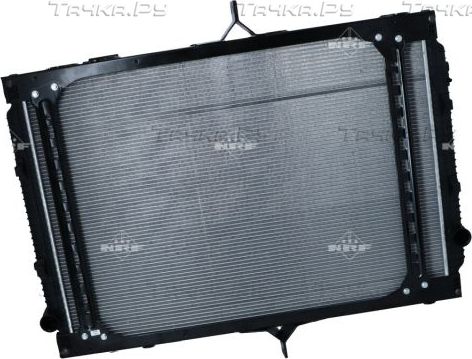 Радиатор охлаждения двигателя NRF (алюминий). Артикул 58404