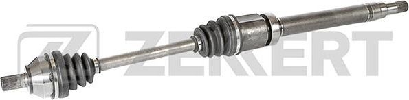 Полуось (привод в сборе, приводной вал) Zekkert передняя правая для Volvo V50 I 2004-2012. Артикул AW-5508