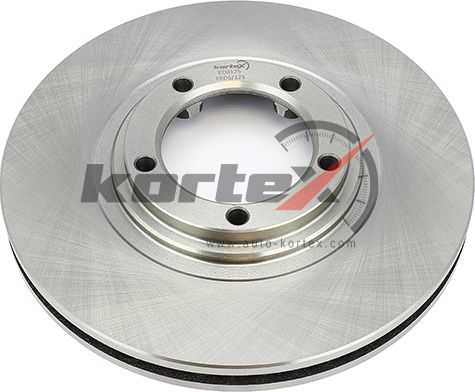 Диск тормозной HYUNDAI H1/STAREX/PORTER (d=274mm) пер.вент. (Kortex). Артикул KD0175