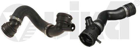 Патрубок радиатора (системы охлаждения) Vika (резина). Артикул 11047901