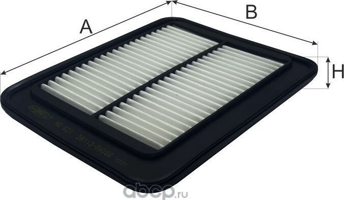 Воздушный фильтр GoodWill. Артикул AG 021