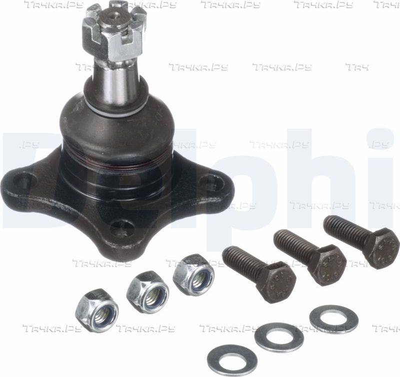 Шаровая опора Delphi передняя верхняя внешняя для Mitsubishi Pajero Sport I 1998-2008. Артикул TC831