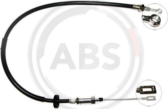 Трос ручника (тросик ручного тормоза) ABS передний для Fiat Ducato II 1994-2002. Артикул K10241