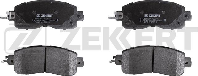 Тормозные колодки Zekkert. Артикул BS-3014