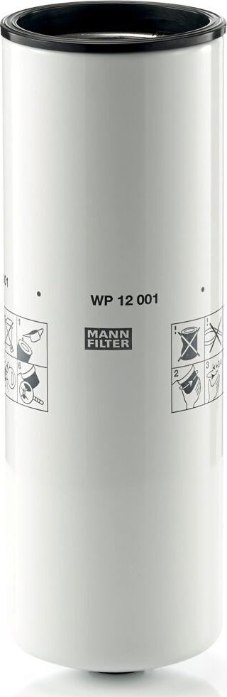 Масляный фильтр Mann-Filter. Артикул WP 12 001