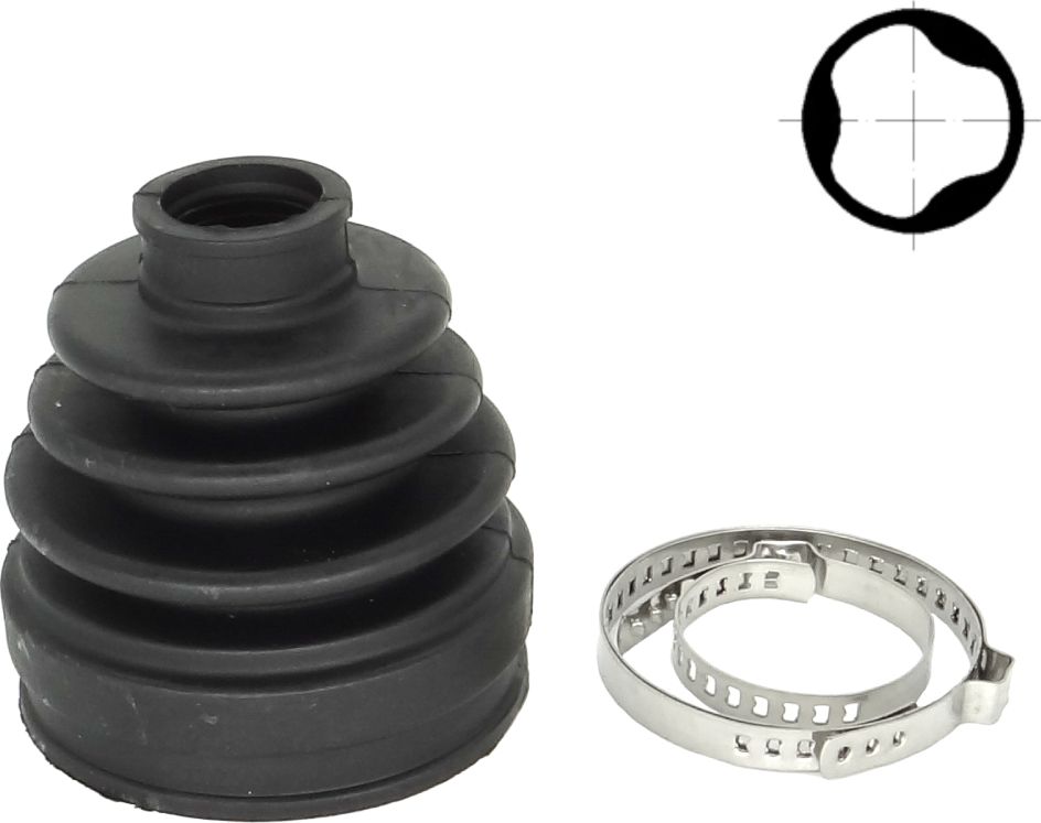 Пыльник ШРУС, комплект Jikiu. Артикул CD25001