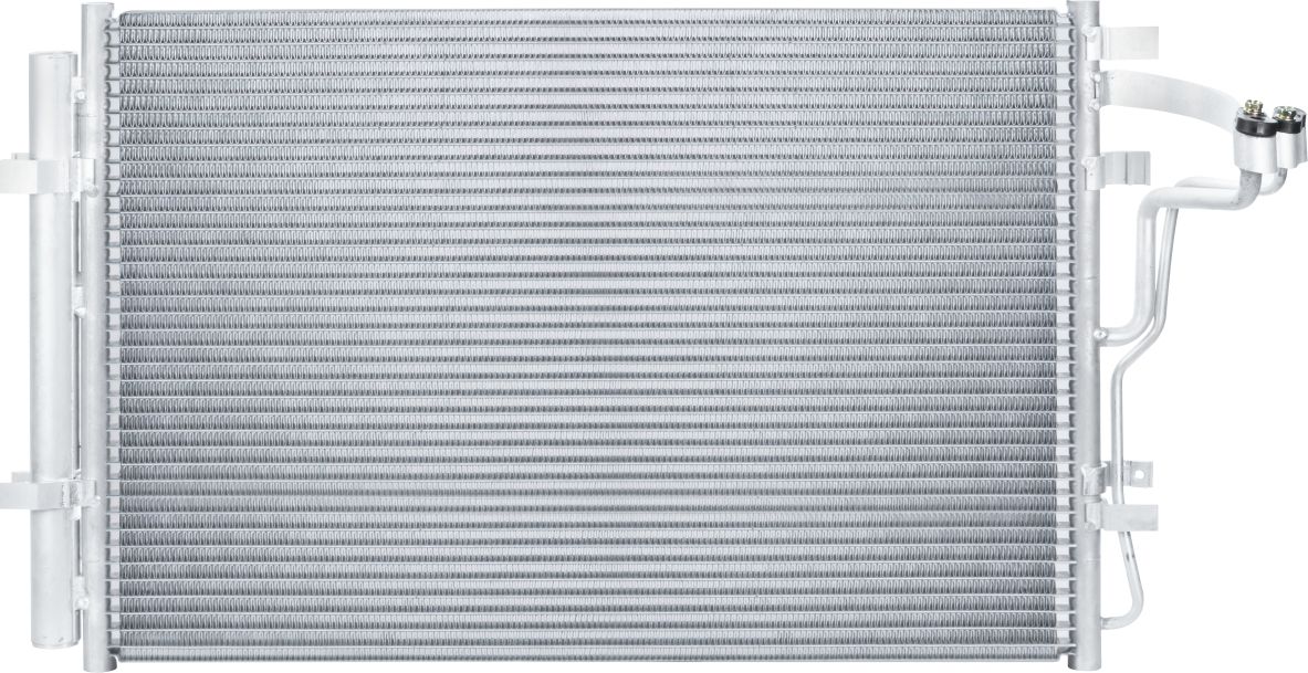 Радиатор кондиционера (конденсер) (Metaco). Артикул 8012211