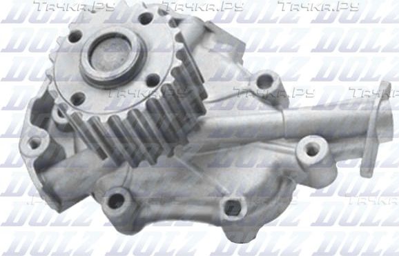 Помпа (водяной насос) Dolz для Chevrolet Matiz II 2005-2011. Артикул D216