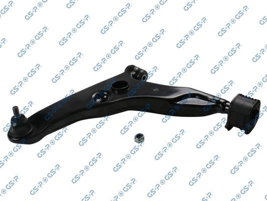 Поперечный рычаг передней подвески GSP левый нижний для Mitsubishi Lancer VII 1995-2003. Артикул S061053