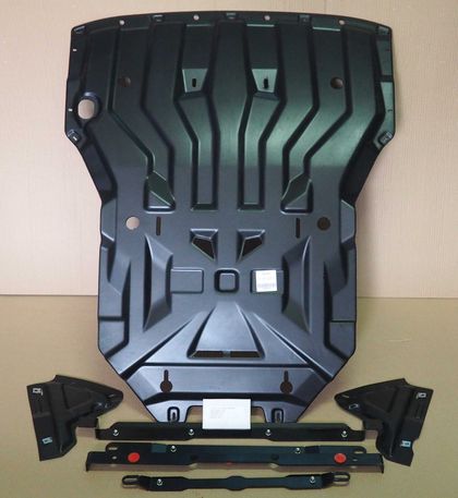 Защита композитная АВС-Дизайн для картера и КПП Audi Q5 I 2008-2017. Артикул 02.01k