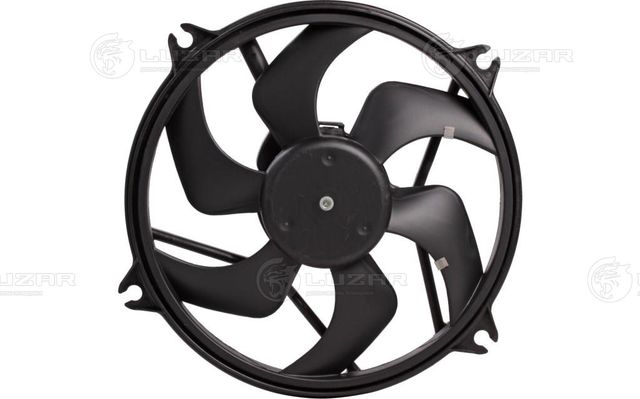 Вентилятор радиатора двигателя Luzar для Citroen Berlingo I 1996-2011. Артикул LFK 2022