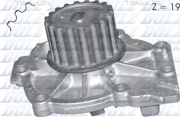 Помпа (водяной насос) Dolz для Volvo XC70 I 2002-2007. Артикул R304