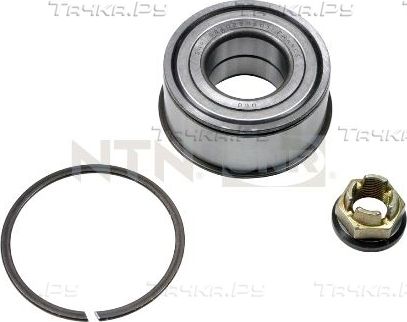 Ступичный подшипник (комплект) NTN / SNR передний для Renault Laguna I 1994-1998. Артикул R155.44
